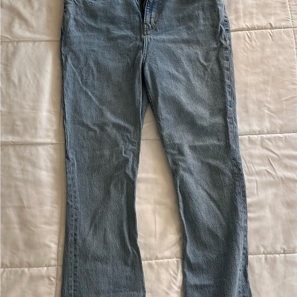 ASOS Light Blue Flare Jeans